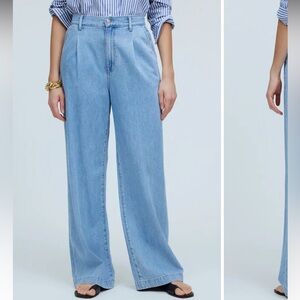 NWT Madewell The Harlow High Waist Wide Leg Jeans
